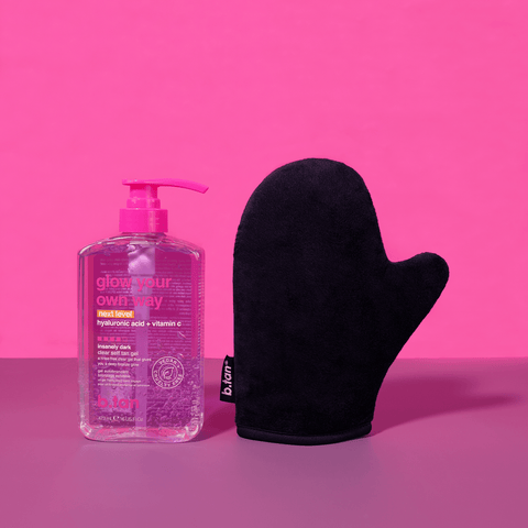 b.tan glow your own way next level bundle b.tan bundle