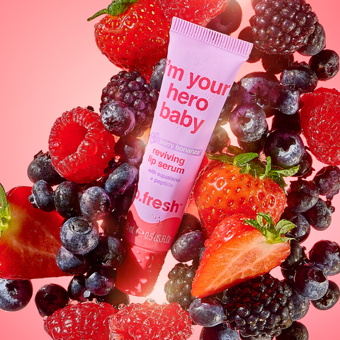 b.fresh i'm your hero baby b.fresh lip serum