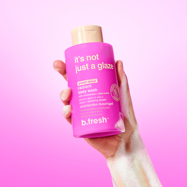 b.fresh it's not just a glaze b.fresh body wash
