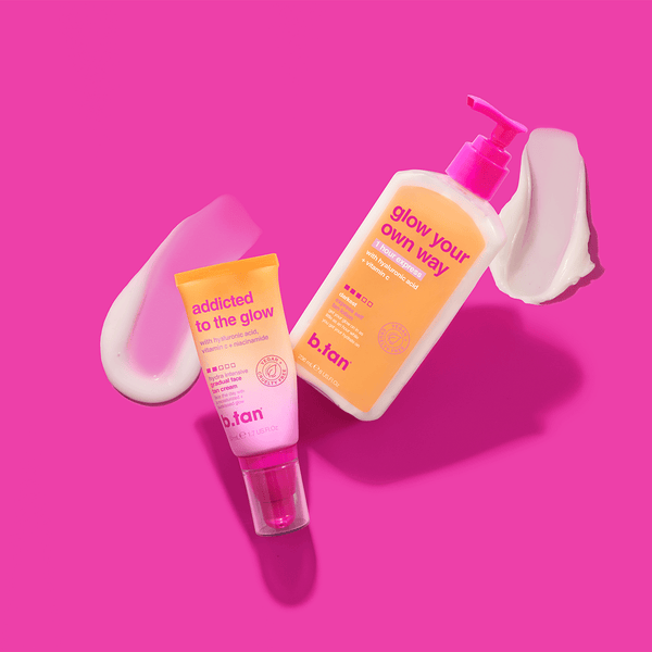 b.tan addicted to the glow b.tan Face