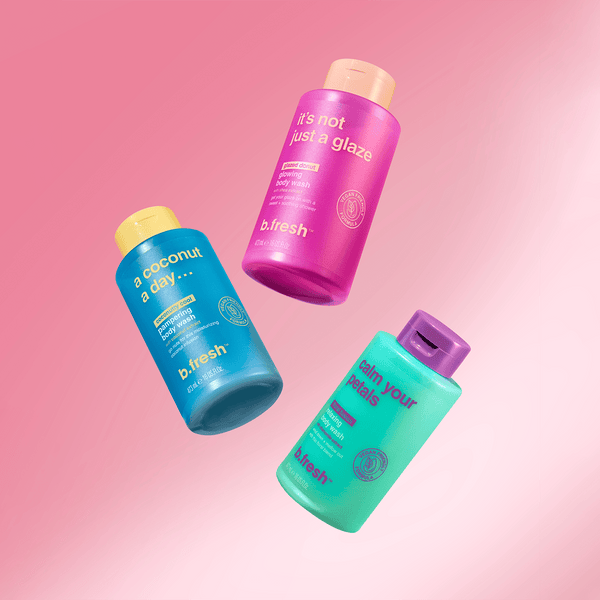 b.fresh it's not just a glaze b.fresh body wash