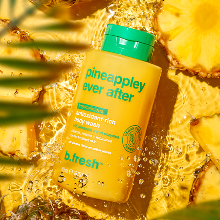 pineappley ever after | antioxidant-rich body wash | b.fresh