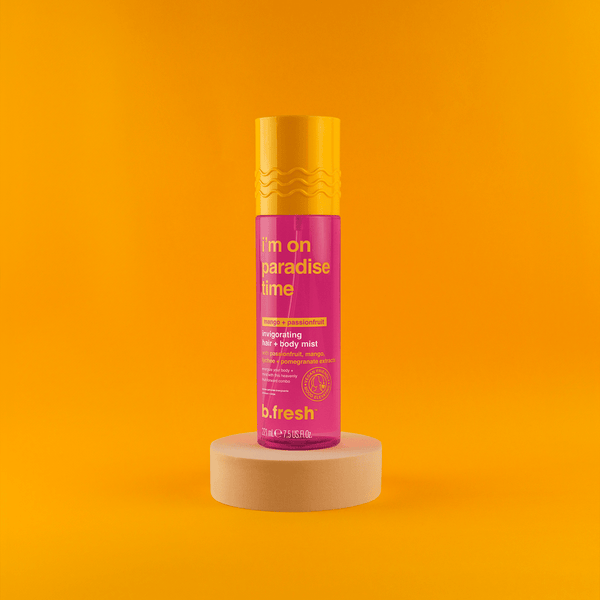 i'm on paradise time | invigorating hair + body mist | b.fresh i'm on paradise time | invigorating hair + body mist | b.fresh