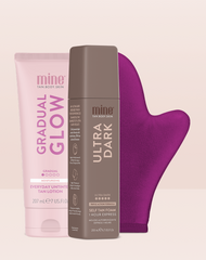 MineTan Body Skin Ultra Dark Forever Bronze Bundle Mine Bundle