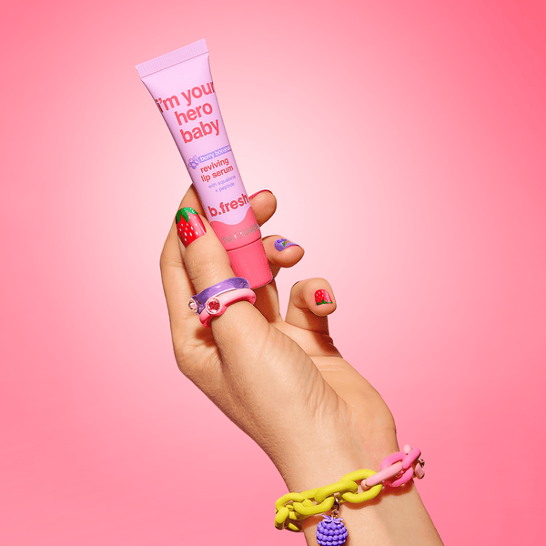 b.fresh i'm your hero baby b.fresh lip serum