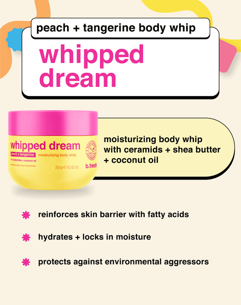 b.fresh whipped dream moisturizing body whip b.fresh body butter