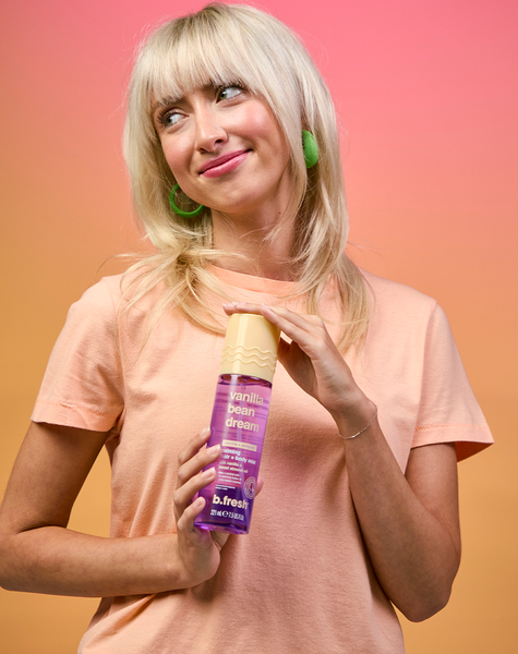 b.fresh vanilla bean dream calming hair + body mist b.fresh hair + body mist
