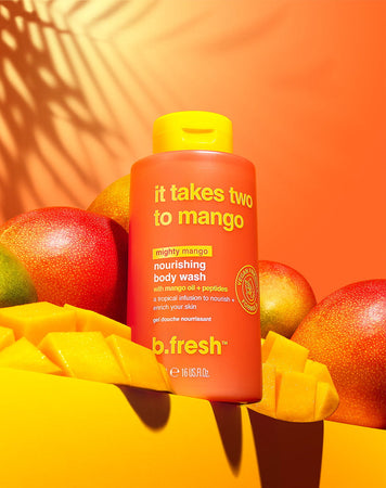 it takes two to mango | nourishing body wash | b.fresh – MineTan USA