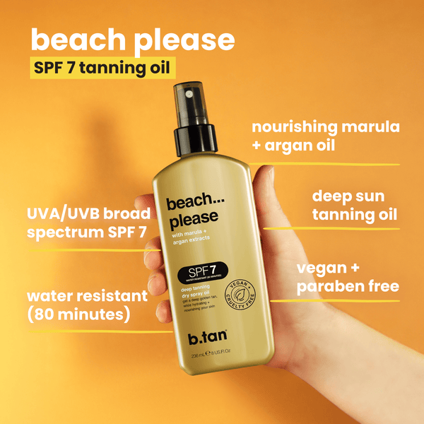 b.tan beach... please b.tan suncare