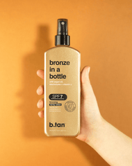 b.tan bronze in a bottle... spf 7 bronzing spray lotion b.tan Foam