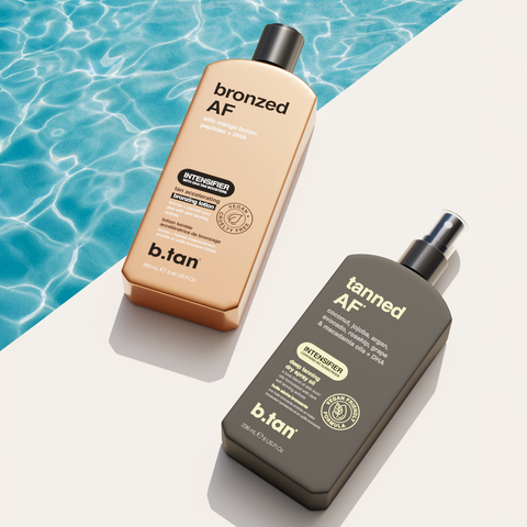 b.tan tanned AF®... intensifier tanning oil b.tan suncare