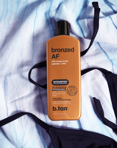 b.tan bronzed AF... tan accelerating bronzing lotion b.tan Foam
