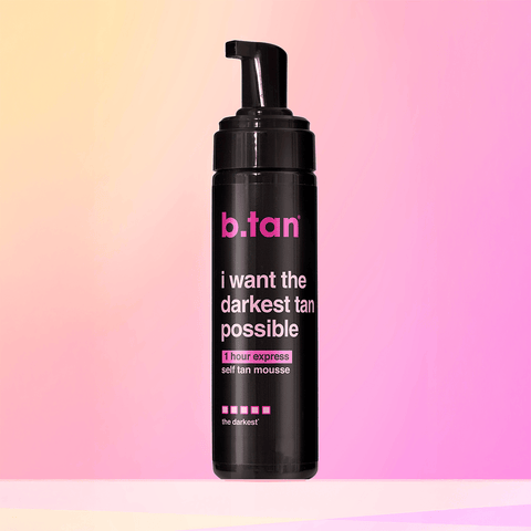 b.tan i want the darkest tan possible b.tan Foam