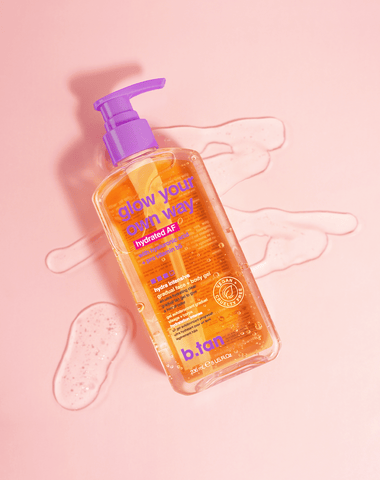 b.tan glow your own way hydrated AF