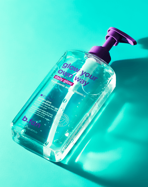 b.tan glow your own way daily glow - gradual self tan gel