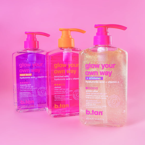 glow your own way shimmer