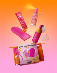 glow your own way - self tan gift set