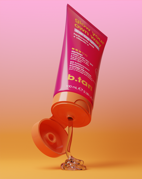 glow your own way - self tan gift set