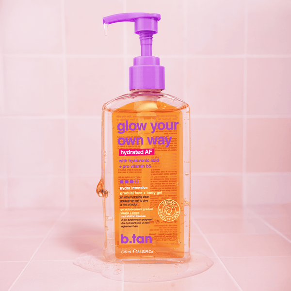 b.tan glow your own way hydrated AF