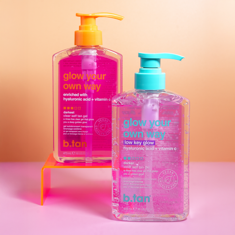 b.tan glow your own way low key glow