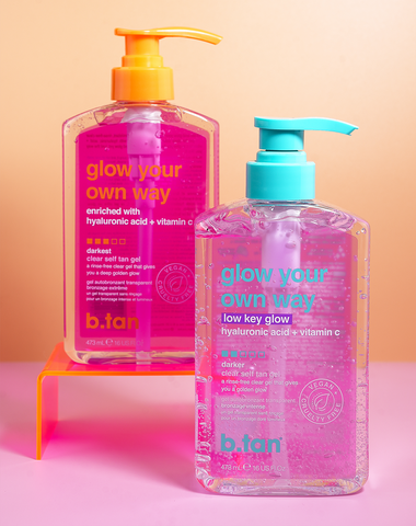 b.tan glow your own way - low key glow