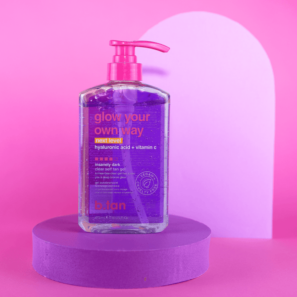 b.tan glow your own way next level