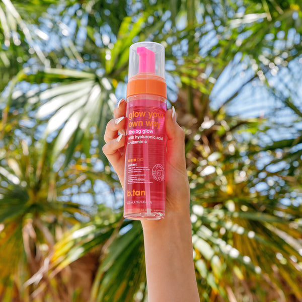 b.tan glow your own way - og glow mousse b.tan Foam