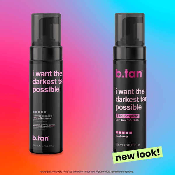 b.tan i want the darkest tan possible b.tan Foam