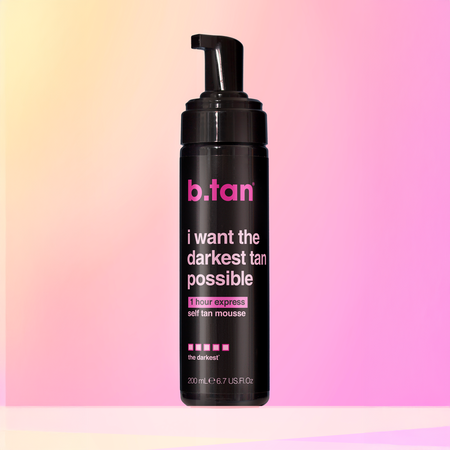 i want the darkest tan possible