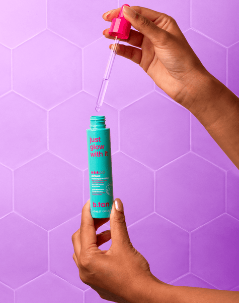 b.tan just glow with it - bronzing glow drops