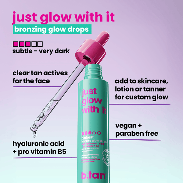 b.tan just glow with it b.tan Face