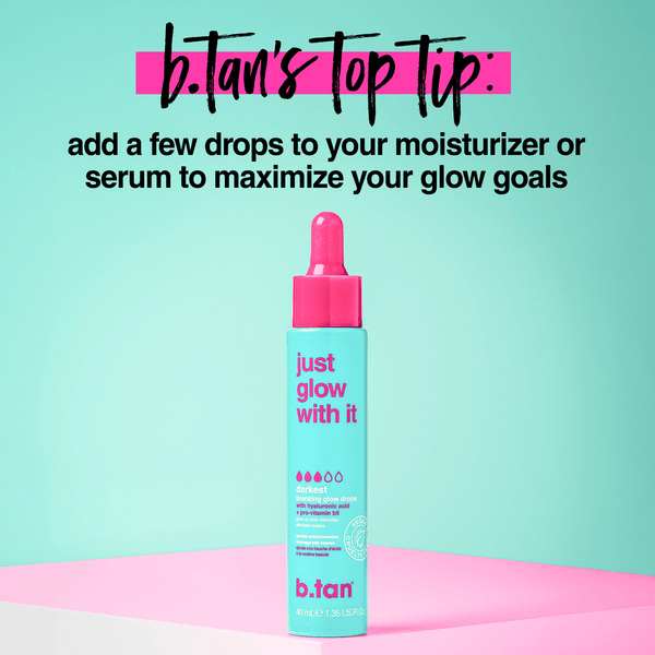b.tan just glow with it b.tan Face