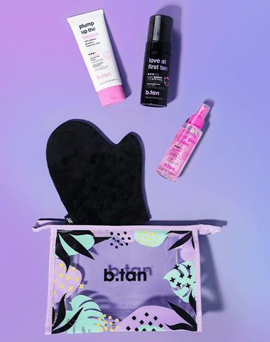 b.tan love at first tan gift set b.tan bundle