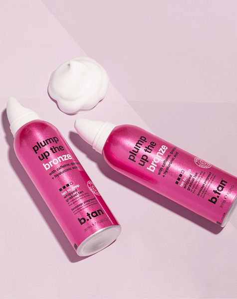 b.tan plump up the bronze everyday glow whip b.tan Everyday