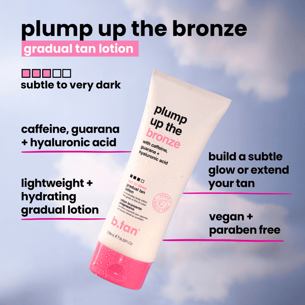b.tan plump up the bronze everyday glow lotion b.tan Everyday
