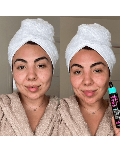 b.tan pump up the tan to ten b.tan Everyday