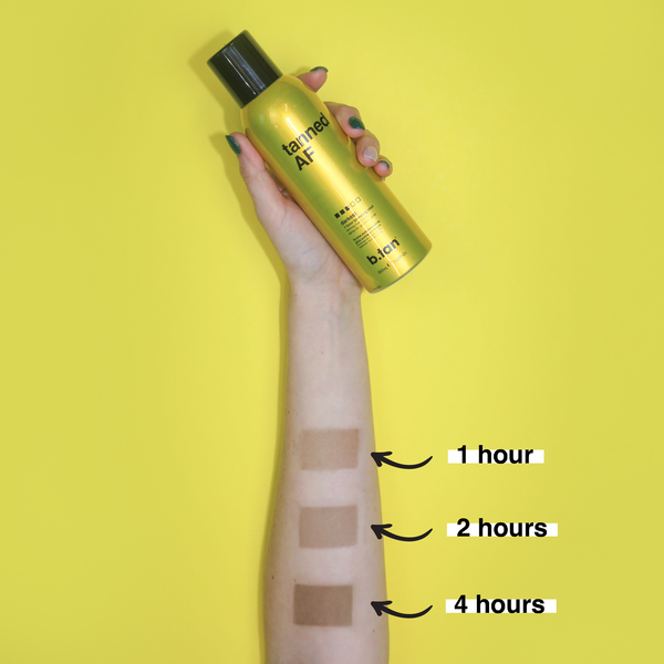 tanned AF® bronzing mist