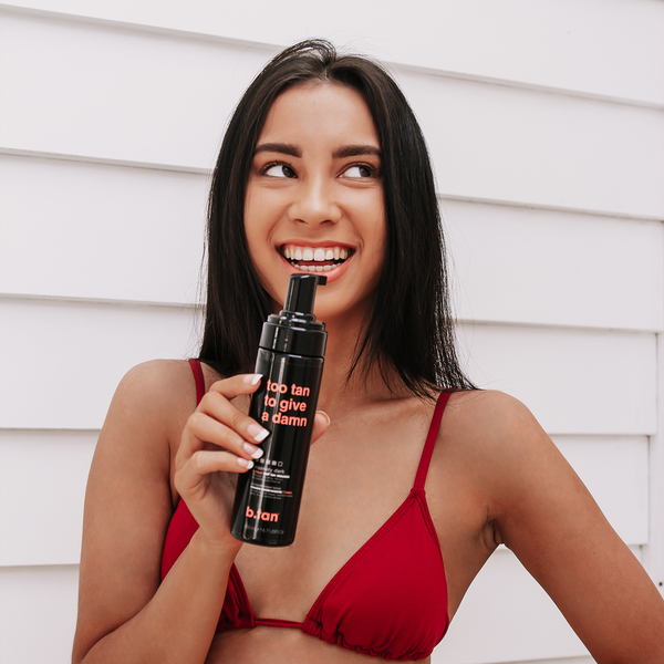 too tan to give a damn