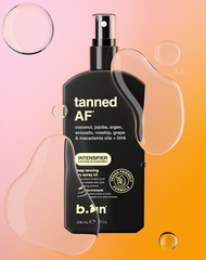 tanned AF®... intensifier tanning oil