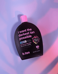 b.tan i want the darkest tan possible UV tanning bed lotion b.tan UV tanning lotion