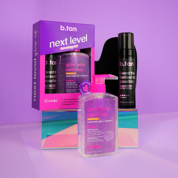 b.tan next level tanning kit b.tan bundle