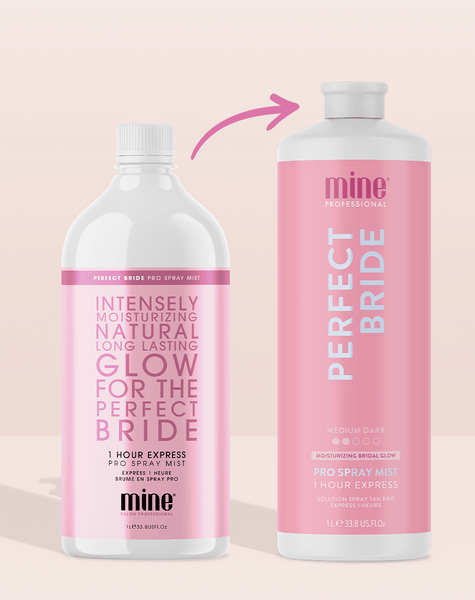 MineTan Body Skin Perfect Bride Pro Spray Mist Mine Pro Mist
