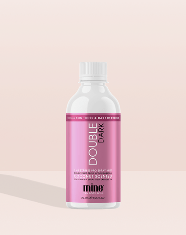MineTan Body Skin Double Dark Pro Spray Mist Sample Mine Pro Mist