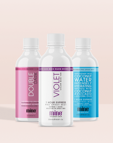 MineTan Body Skin Pro Spray Mist Sample Pack Sample Pack