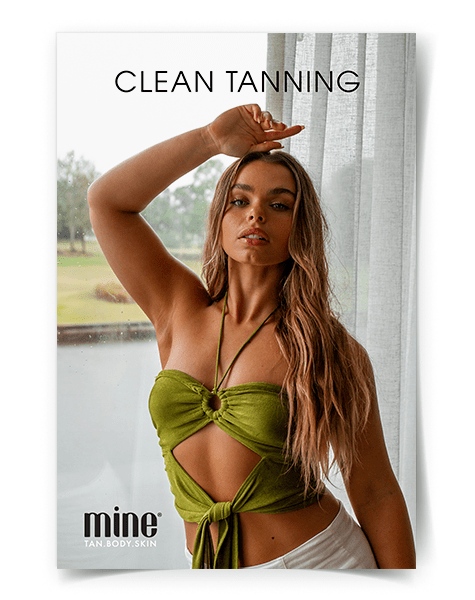 MineTan Body Skin Mine Professional Custom Tanning Cards Mine Marketing