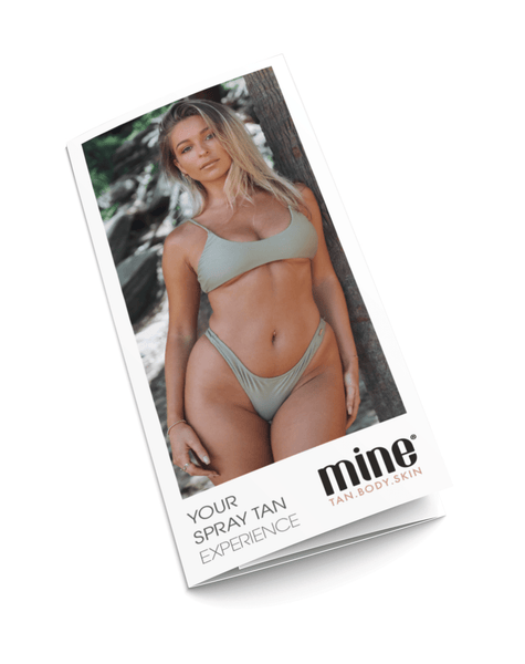 MineTan Body Skin MineTan Professional Brochure Mine Marketing