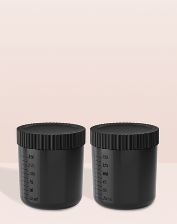 Excess 3 Tan.Cup 2 Pack with Lids | MineTan Professional – MineTan USA