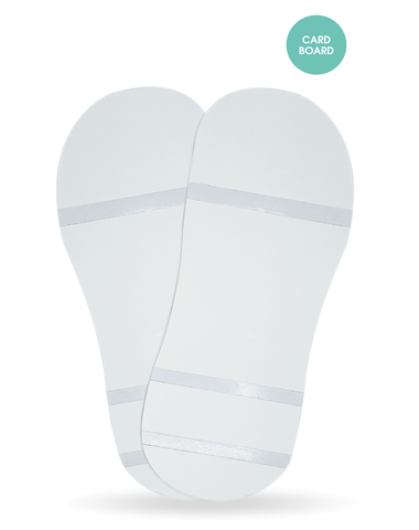 Tan.Easy Pro Tools Sticky Soles - Cardboard (25 pack) Disposables