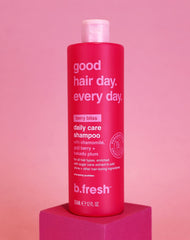 b.fresh good hair day. every day. shampoo b.fresh haircare