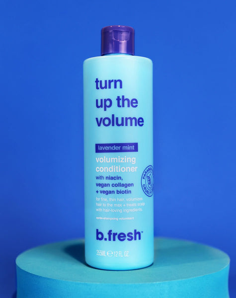 b.fresh turn up the volume conditioner b.fresh haircare